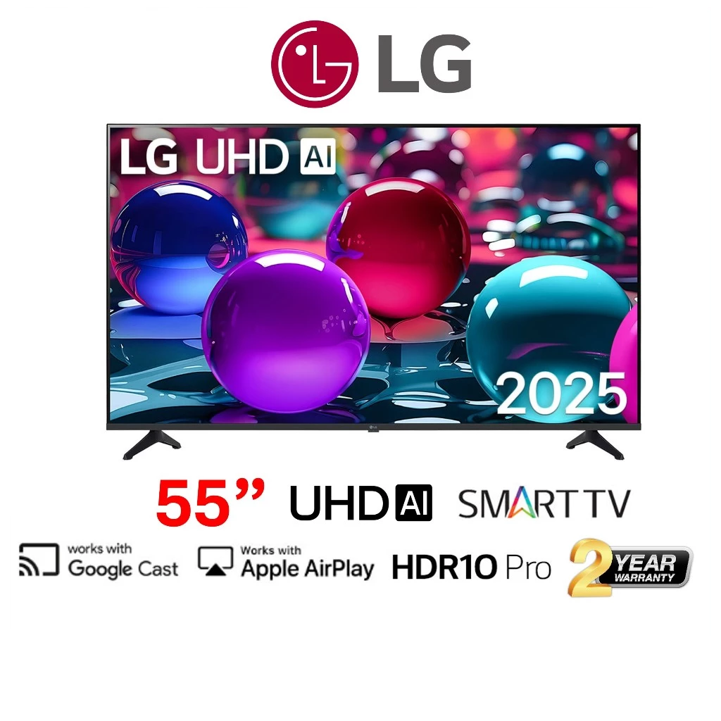 LG Smart UHD TV with AI ThinQ Televisyen (55") 55UA7350PSB