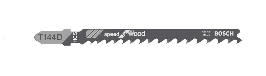 BOSCH JIGSAW BLADE T 144 D (2608630040)