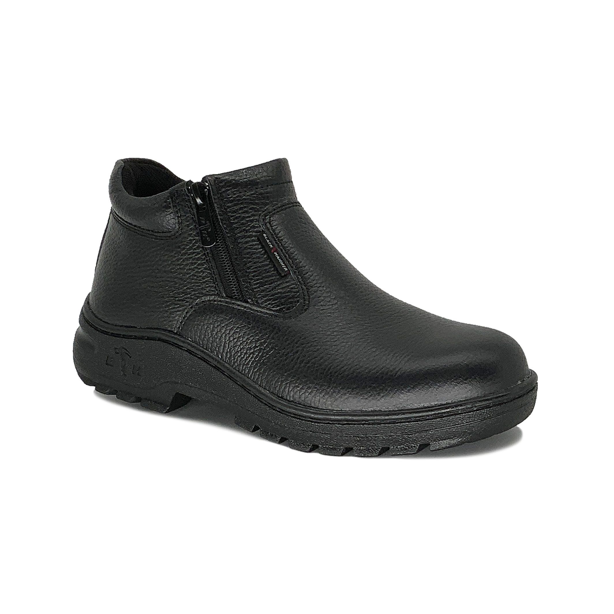 Black Hammer Mid-cut Double Zip - Black (UK 5-10)