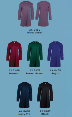 AX04 (F) Muslimah (L/S, Polyester)