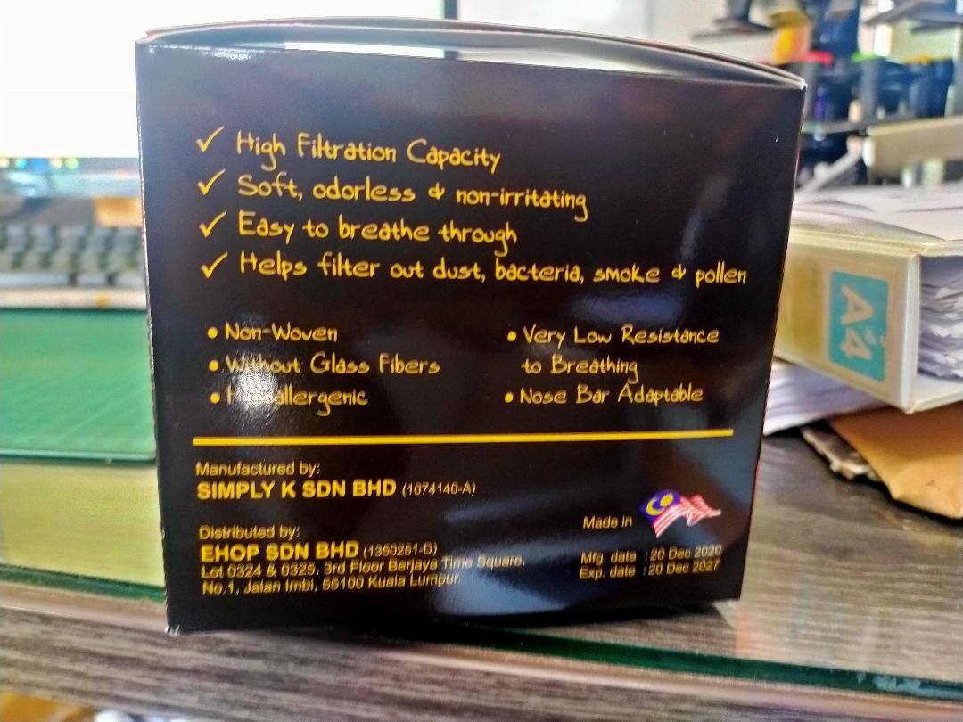 Ocha Headloop 3 Ply Mask ( Muslimah ) Semenanjung Sahaja