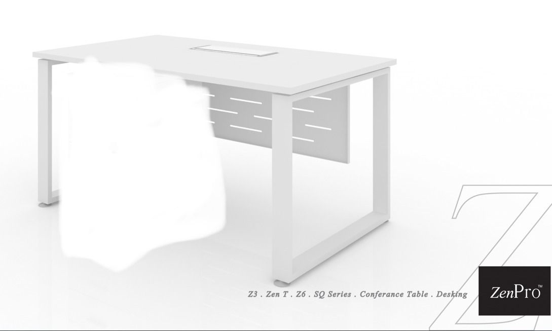 Workstation Rectangular Thape Table 1500mm(L) x 750mm (W) x 750mm (H) ZenPro
