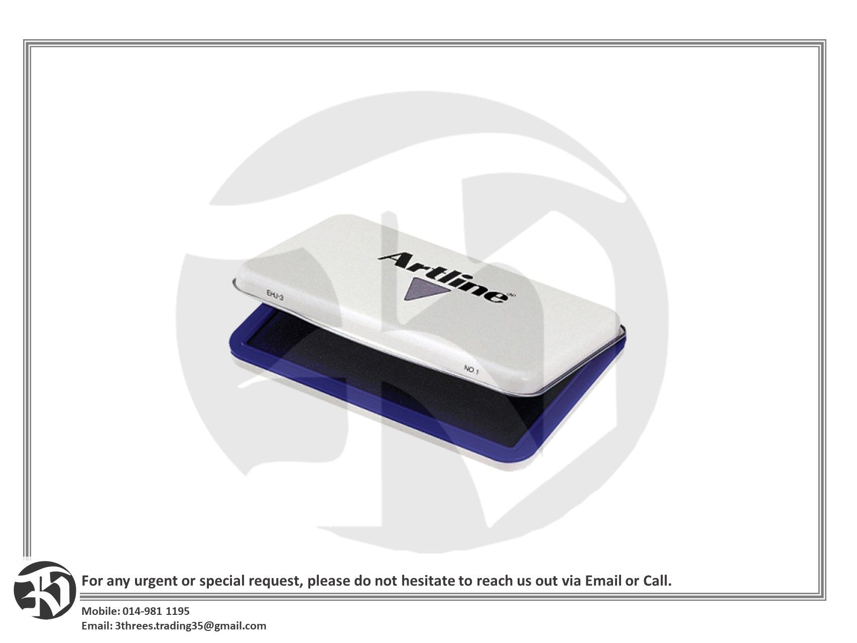 Artline Stamp Pad No 1