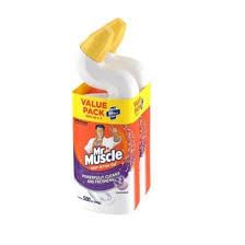 MR MUSCLE TOILET BOWL CLEANER AROMA CLEAN TWIN PACK 500ML LAVENDER