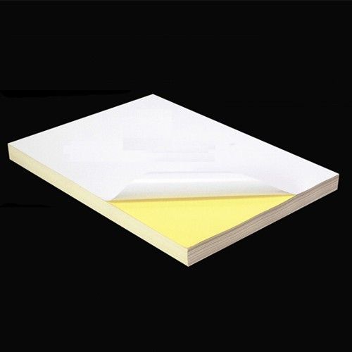 Sticker for Inkjet & Laserjet A4 Size, 100 pcs