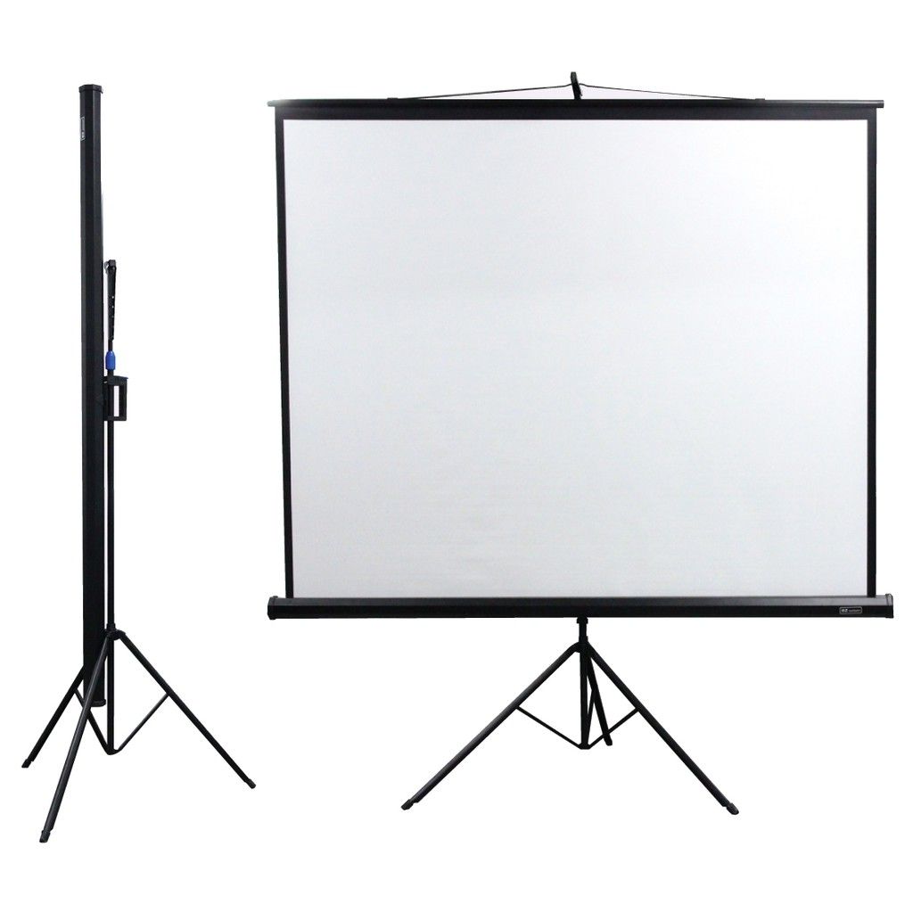 TRIPOD PROJECTOR SCREEN 6' X 6'