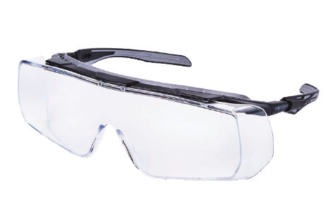 WORKSafe Razor matt black frame, clear lens HC eyewear