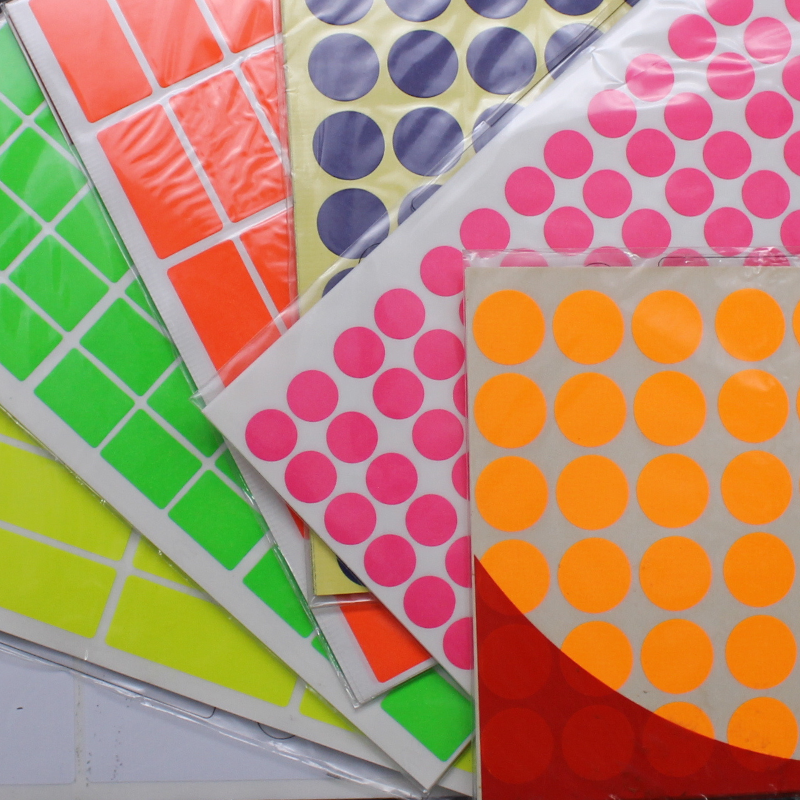 LABEL STICKER 10'S SIZE 9 X 13MM (SQUARE)