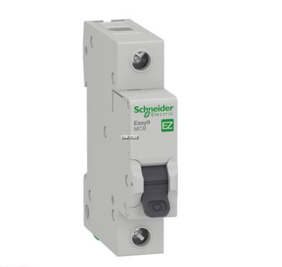 SCHNEIDER EASY9 1P 6kA C-CURVE 230V MINIATURE CIRCUIT BREAKER