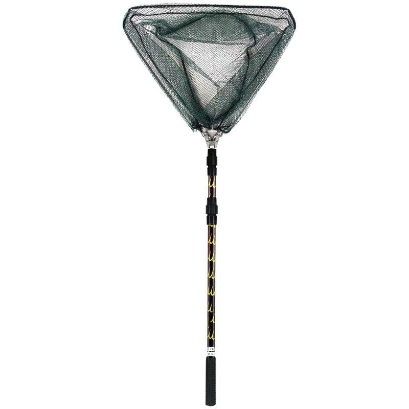SHUSI *SHUSI Aluminum Alloy Dip Net Pole With Triangle Folding Dip Net Head