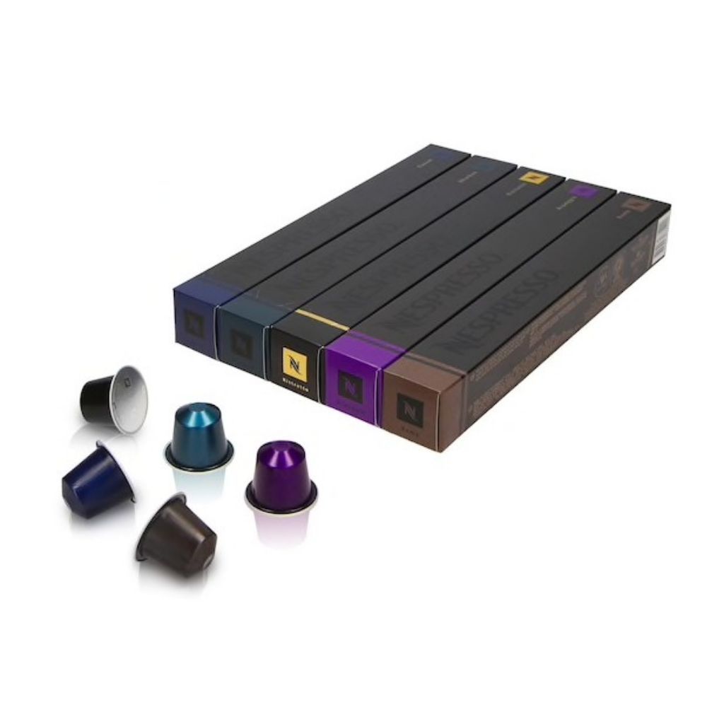 *Nespresso Coffee Capsule Assortment Pack [5-sleeve Pack]
