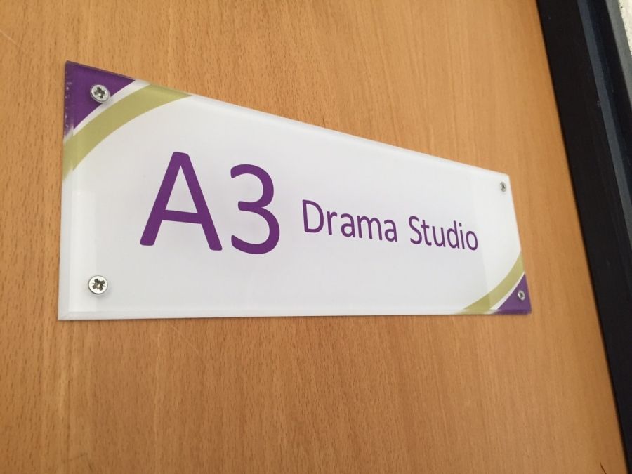 SIGNAGE PINTU (12inch x 6inch)