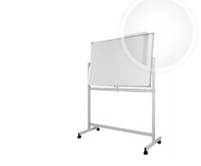 Double sided Magnetic Board Size: 2'x3' - 4' x 8' with Roller Stand- Klang Valley only