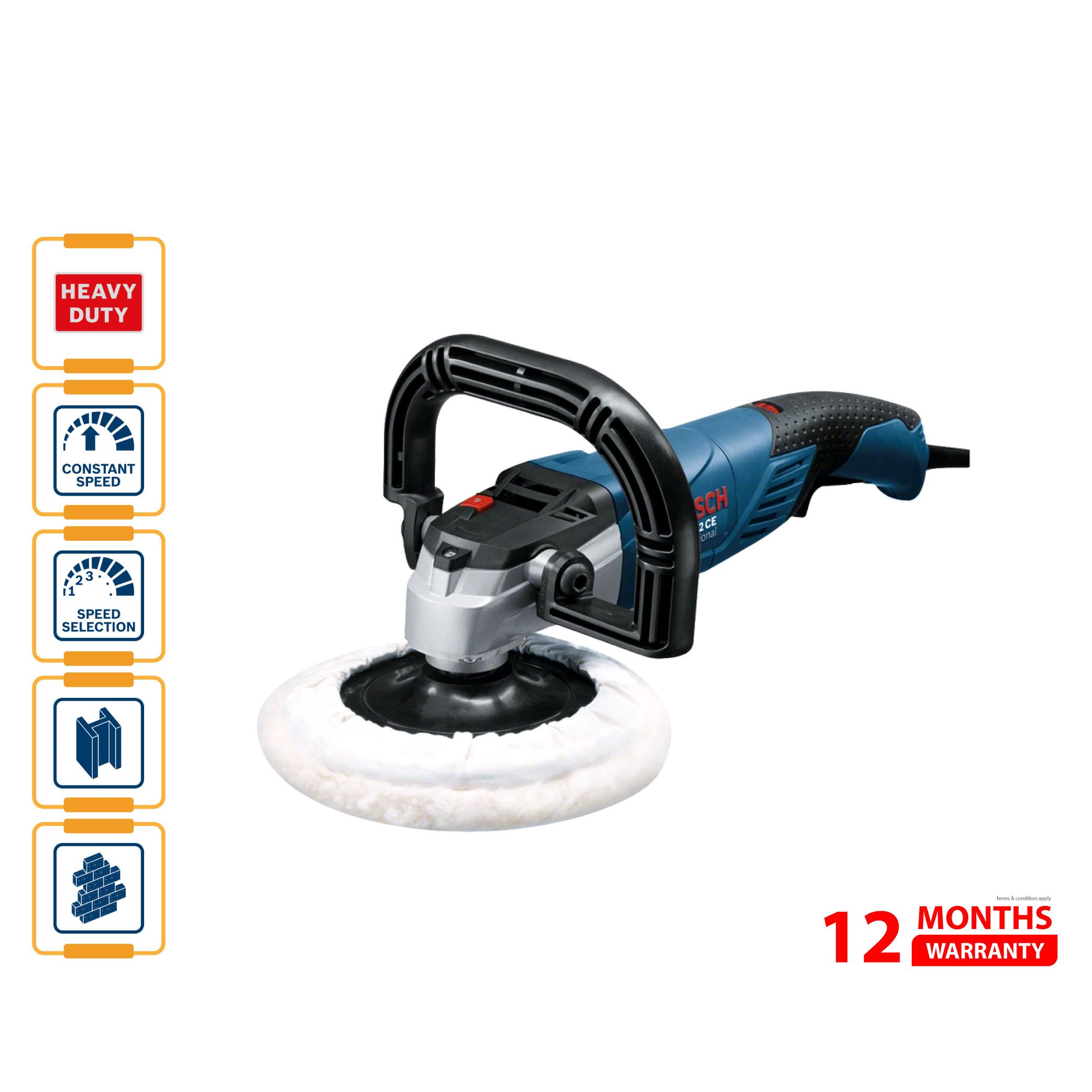 BOSCH GPO 12 CE Polisher - 06013890L0