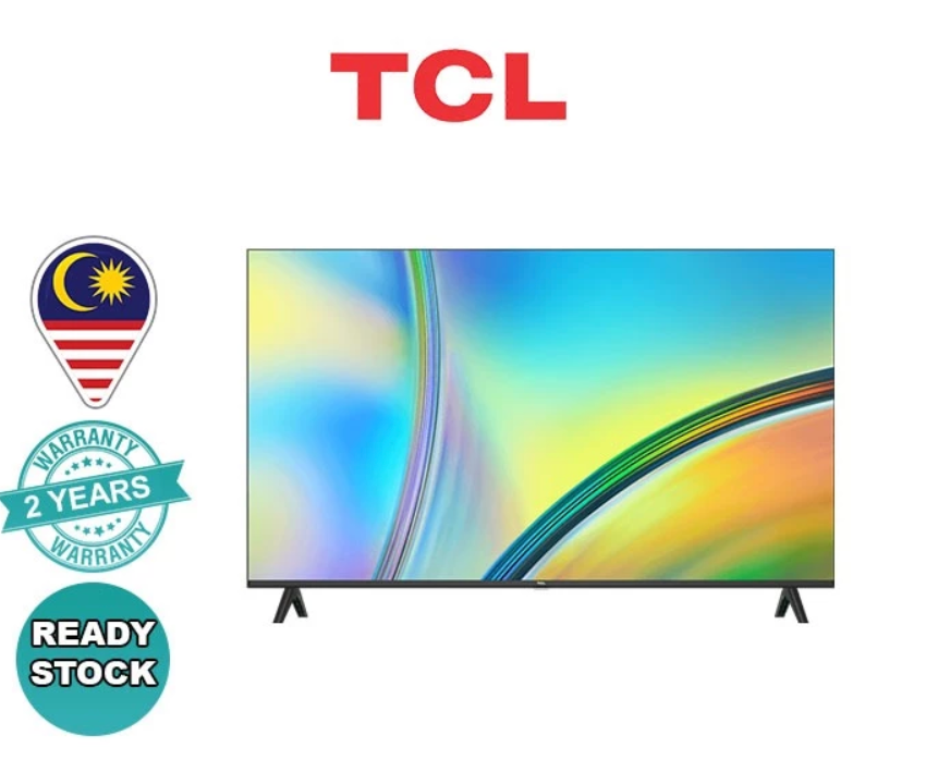 TCL 43" Television FHD/ HD Android TV 43S5400A Televisyen with Voice Control WiFi Connectivity