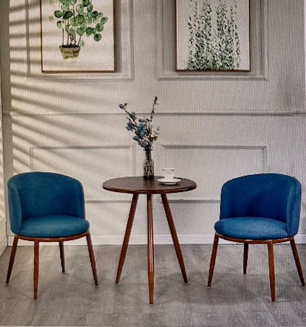 QS Set meja kopi 2 Chair 1 Table