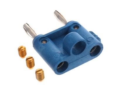 Fluke PJKPL 4898-6 Dbl Banana Plug High Temp (blue)