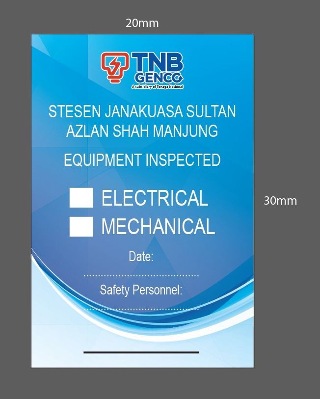 INSPECTION STICKER