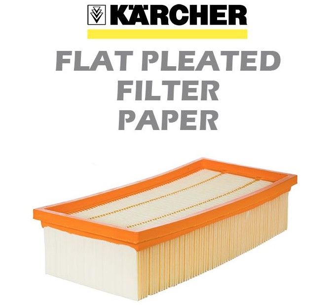 KARCHER FLAT PLEATED FILTER, PAPER