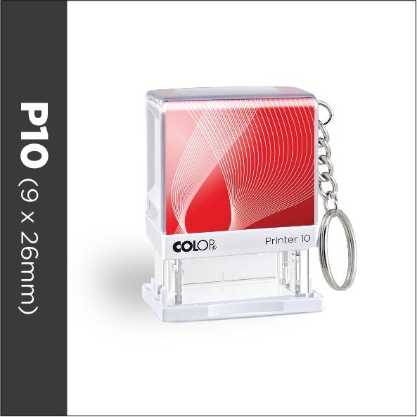 SELF INKING WITH KEYCHAIN (P10)