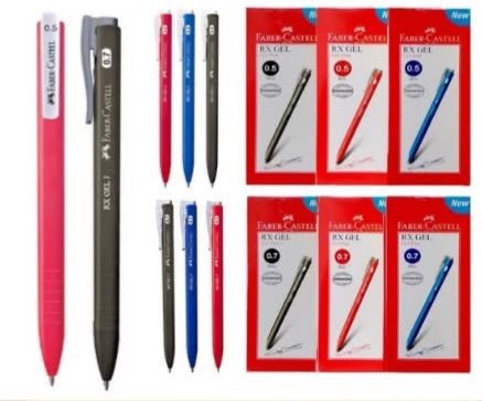 Faber Castel Gel Pen 0.5 Red (60pcs)