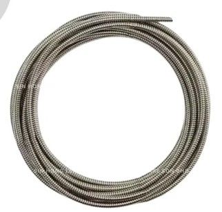 Milwaukee Drain Cleaner Bulb Head Cable 6.4mm X 7.6meter (1/4" X 25')
(For M12 BDC6) 48-53-2563