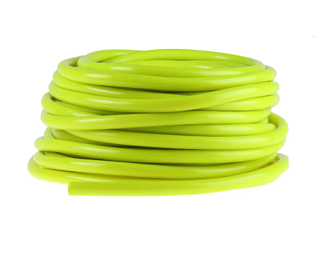 RS PRO Hose Pipe, PVC, 10mm ID, 16mm OD, Yellow, 30m
