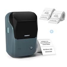 Niimbot B1Baking Label Printer Portable Bluetooth Smart Label Inkless Label Maker(20-50mm）