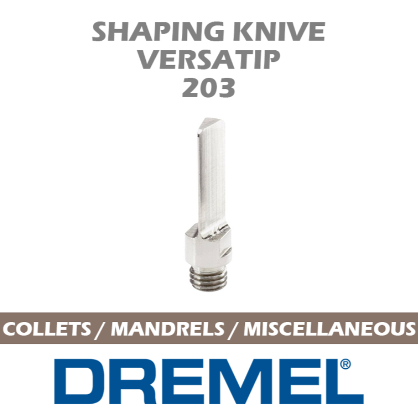 DREMEL SHAPING KNIVE VERSATIP 203