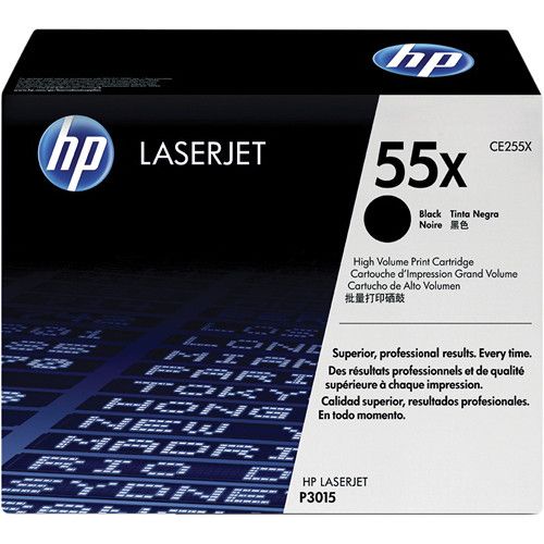 HP 55X Black Laserjet Toner CE255X