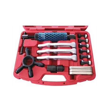 Temo 19Pc 2/3 Jaw Interchangeable Hydraulic Gear Puller Kit