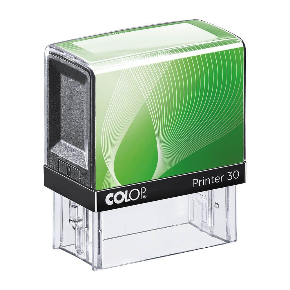 COLOP Printer P30 Self-Inking Stamp (Max. 17mm x 46mm)