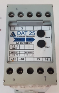1P AC CURRENT TRANSDUCER I/P: 0-5A, O/P: 4-20mA DC, AUX: 100-240V AC/DC MODEL : T25-IL