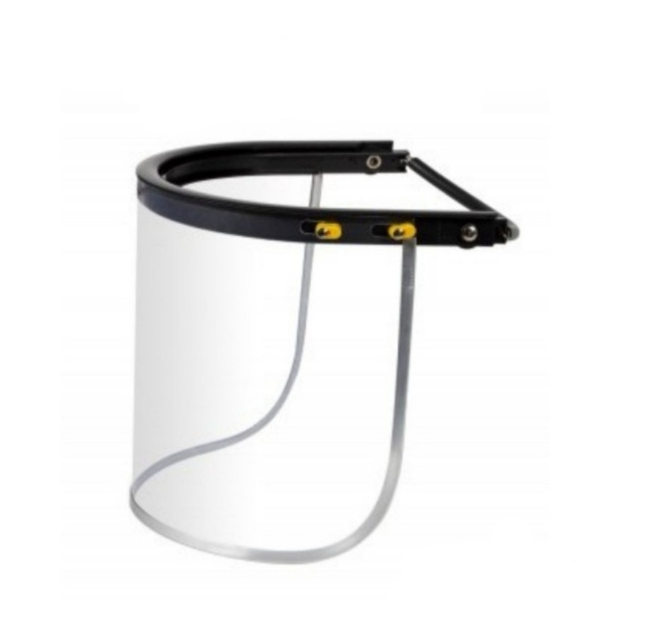 VPRO PPE HELMET SEMI WELDING HEADSHIELD/LIFTABLE FACESHIELD CLEAR VISOR FOR SAFETY HELMET OPTION WITH A2 BRACKET HELMET BRACKET MURAH