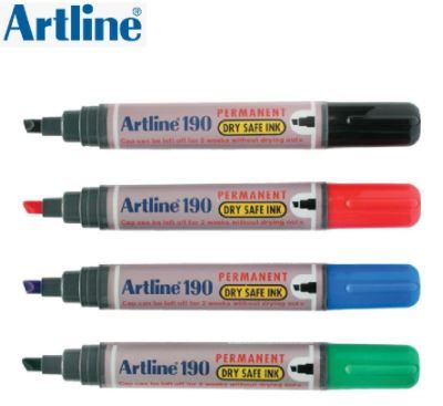 Artline Permanent Marker 190 EK-190 2.0-5.0mm