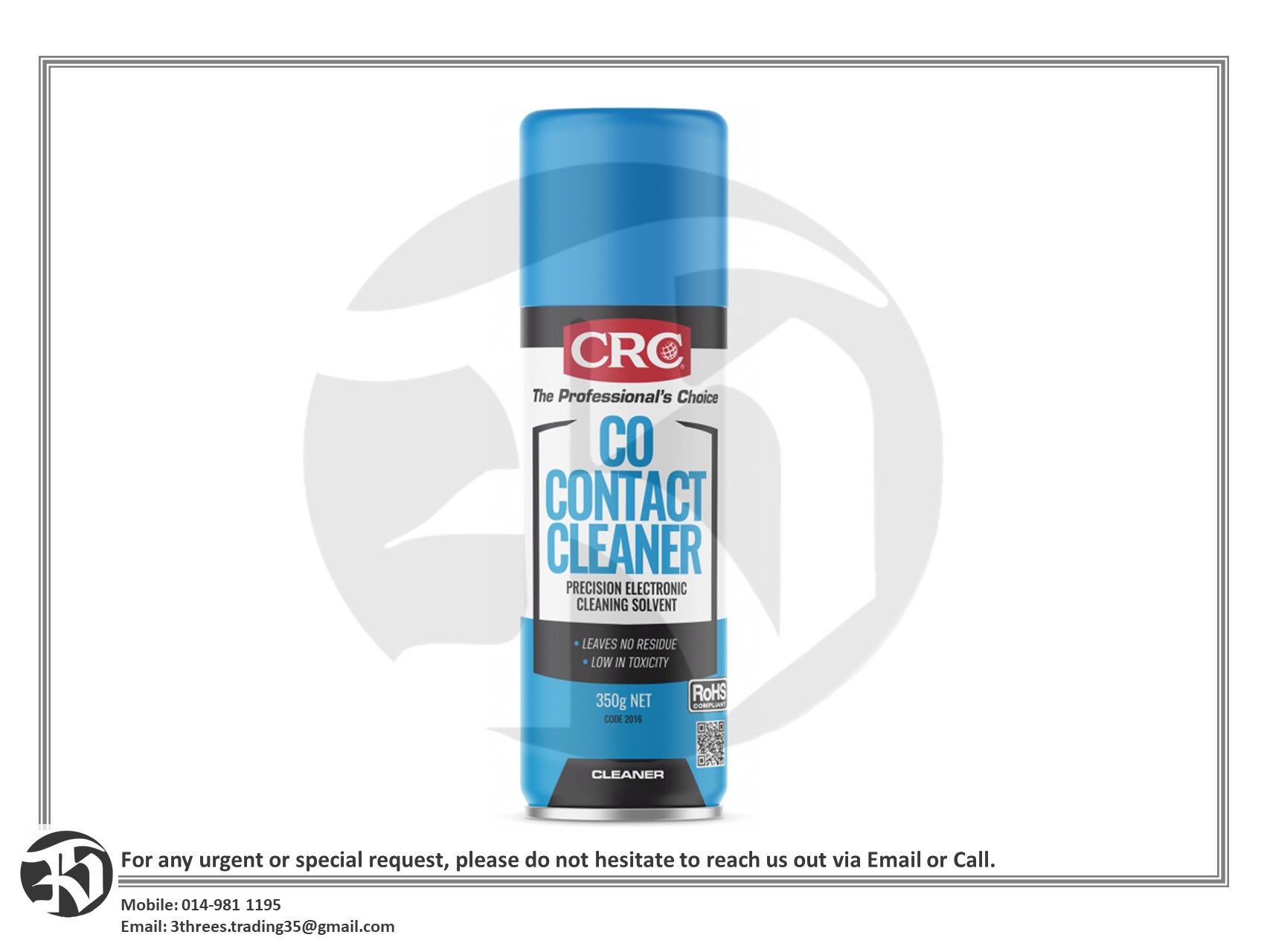 CRC CO Contact Cleaner 350 gram