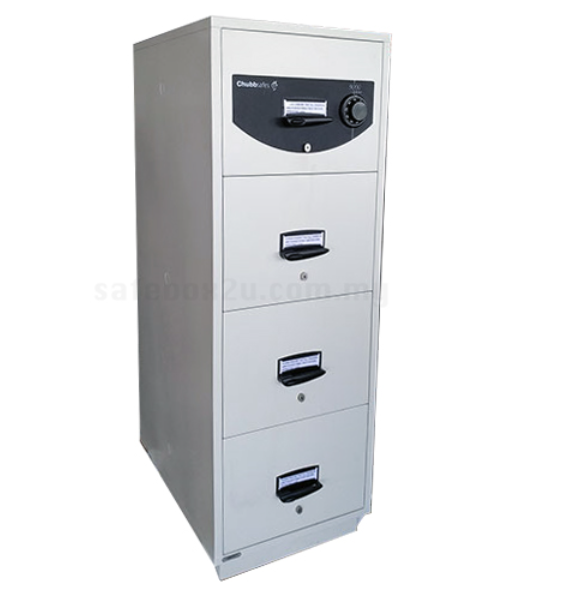 CHUBBSAFES RPF 9406 – 4 DRAWER CABINET (3HRS FIRE RESISTANCE)
