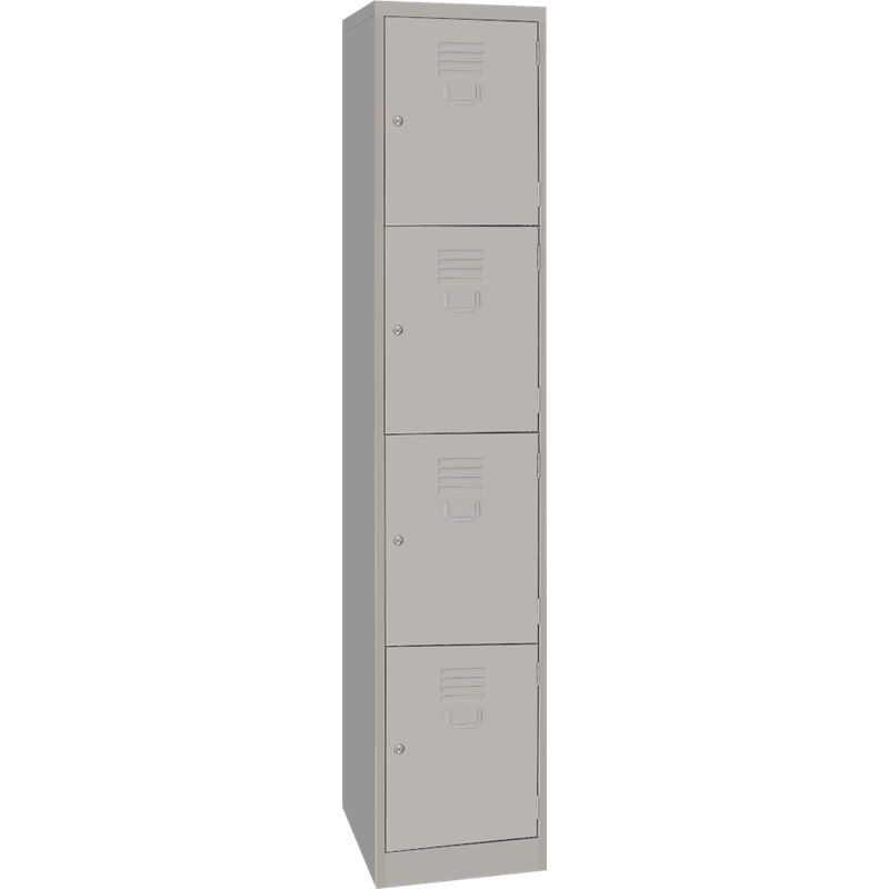 4 COMPARTMENT STEEL LOCKER