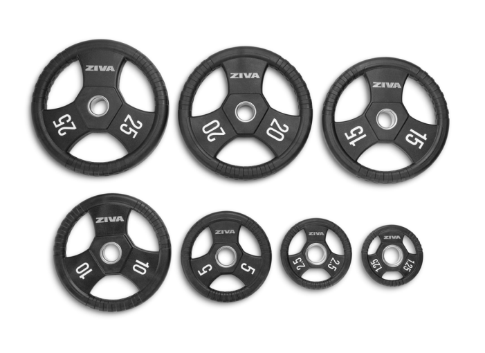ZIVA ZFT-DCRB-3647-BKGY WEIGHT PLATE SET