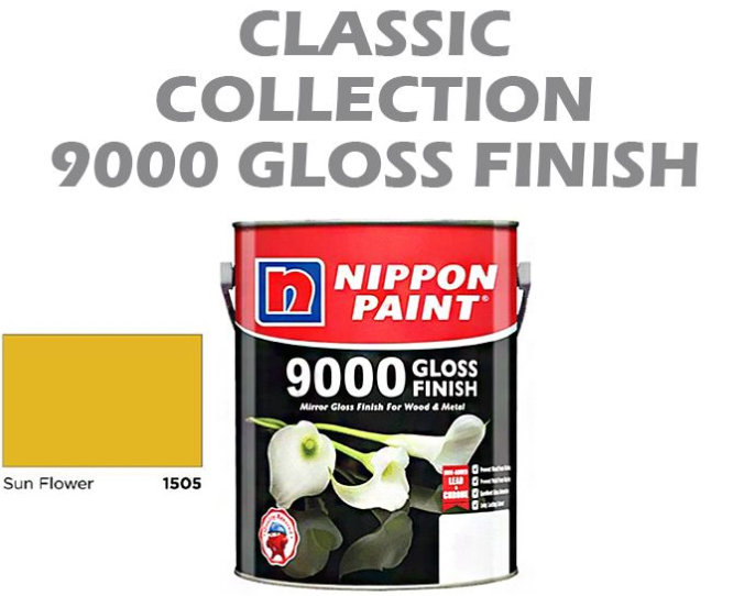 Nippon 9000 Gloss Finish - Sun Flower 1505 - 5L