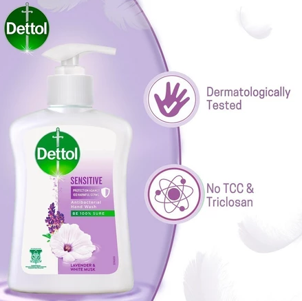 Dettol Antibacterial Hand Wash Refill Pouch - Sensitive (225ml)