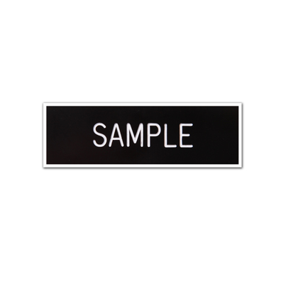 NAME TAG 1'' X 3''
