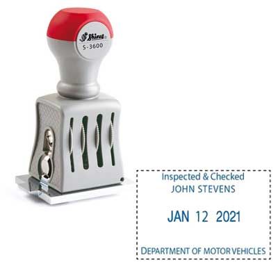 Stamp Shiny Border S3600