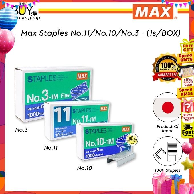 MAX STAPLES #3
