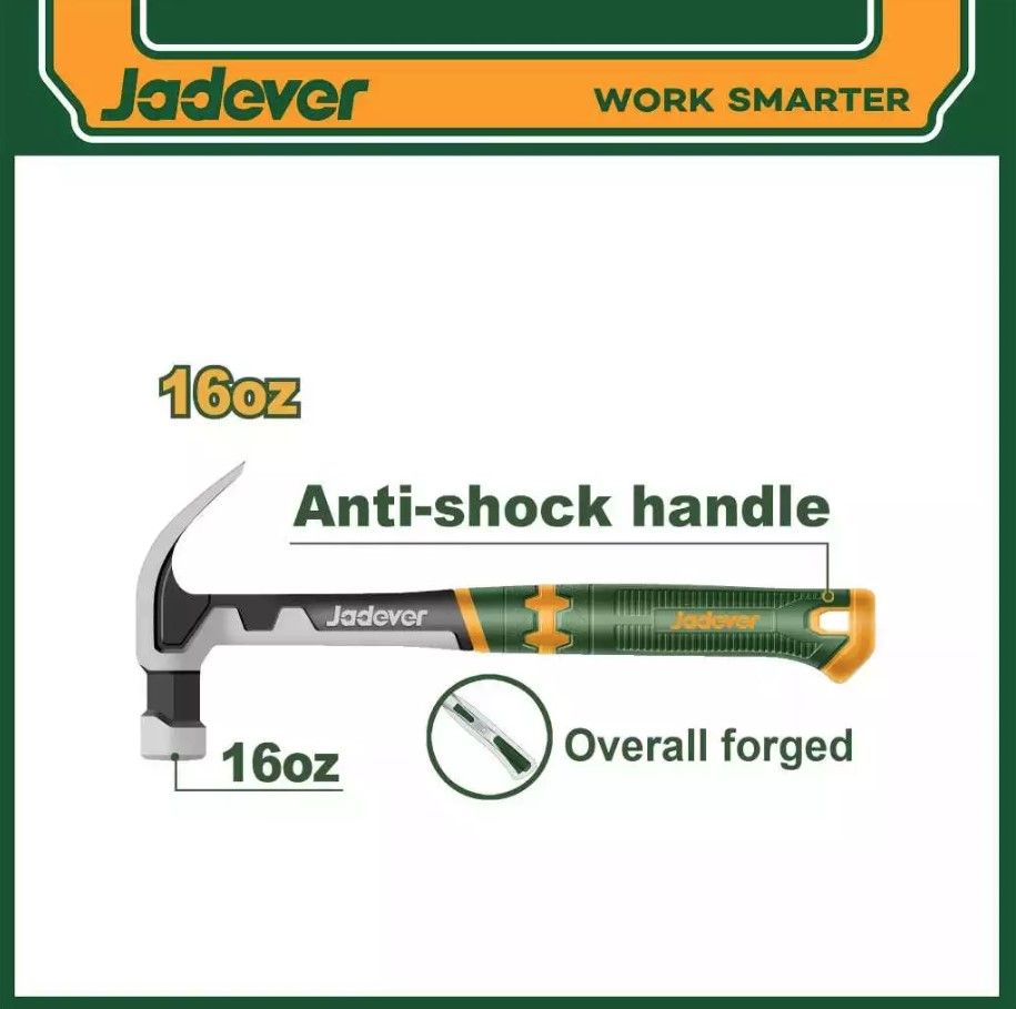 JADEVER CLAW HAMMER JDHM8316