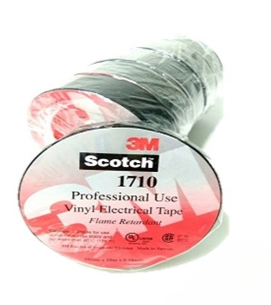 3M 1710 VINYL ELECTRICAL TAPE (10ROLLS)