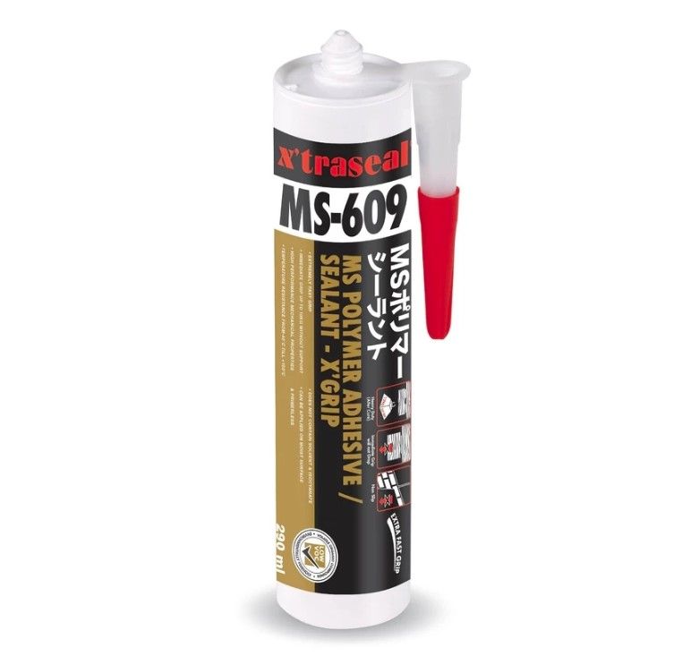 X'TRASEAL MS-609 MS POLYMER ADHESIVE/SEALANT - X'GRIP (290ML)