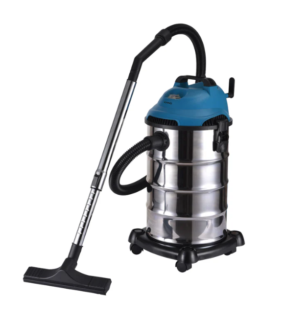 Wet & Dry Vacuum Cleaner 1400W, 30L, Aluminium Body, Colour : Lake Blue