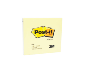 Post-It Note 3"x3" Yellow