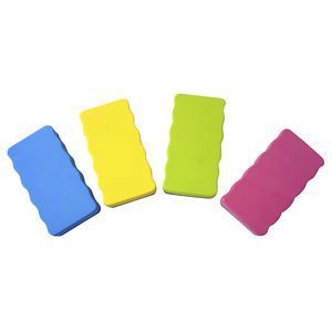 Magnetic whiteboard duster multicolor